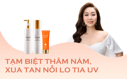 Trải nghiệm bộ sản phẩm cho da khô, yếu, thiếu dinh dưỡng, "tạm biệt" thâm nám, xua tan nỗi lo sợ tia UV