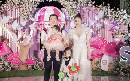 Dàn siêu xe đổ bộ tiệc sinh nhật ái nữ Hoa hậu Áo dài Nguyễn Cao Kim Anh
