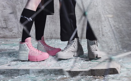 Converse x Feng Chen Wang ra mắt phiên bản 2-in-1 lấy cảm hứng từ khối bê tông