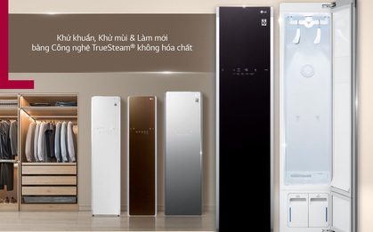 LG Styler mới thay bạn chăm sóc quần áo yêu thương mãi bền đẹp