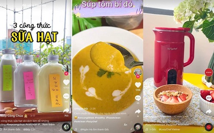 Lướt "tóp tóp" thấy rầm rộ săn máy xay nấu đa năng 5 in 1 Lazychef công nghệ Đức chỉ hơn 1 triệu đồng