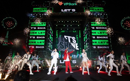 VPBank ghi điểm với giới trẻ bằng đại nhạc hội Light Up Viet Nam
