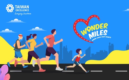 Trend chạy bộ chưa bao giờ hết hot với giải chạy trực tuyến “Online Run - Wonder Miles” từ Taiwan Excellence