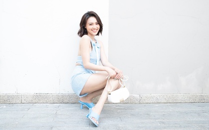 Ninh Dương Lan Ngọc rạng rỡ với phụ kiện CHARLES & KEITH
