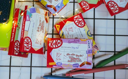 Săn lùng KitKat phiên bản giới hạn cho 6 môn thi THPT, cùng lời chúc từ Khánh Vy qua công nghệ Hologram mới lạ!
