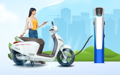 Trạm sạc xe máy điện VinFast: Sạc công cộng tiện như ở nhà