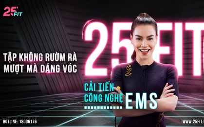 Đại sứ thương hiệu 25 FIT Hồ Ngọc Hà cùng dàn sao Việt hào hứng trải nghiệm công nghệ EMS nâng cấp