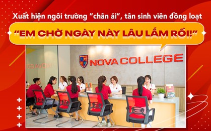 Xuất hiện ngôi trường “chân ái”, tân sinh viên đồng loạt "Em chờ ngày này lâu lắm rồi!"