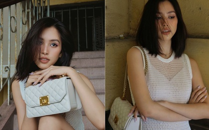 Tiểu Vy hóa nàng thơ với mẫu túi độc quyền của CHARLES & KEITH Việt Nam