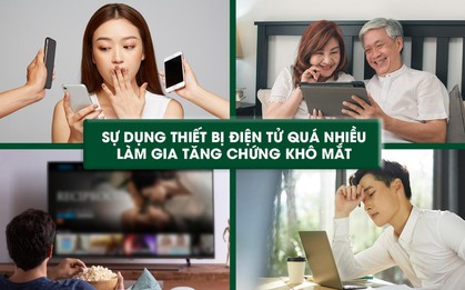 Thời đại 4.0 và sự kiệt sức của mắt