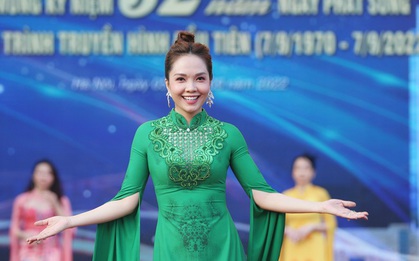 Biên tập viên xinh đẹp của VTV5 giành Giải đặc biệt tại Hội thi "Vẻ đẹp VTV 2022"