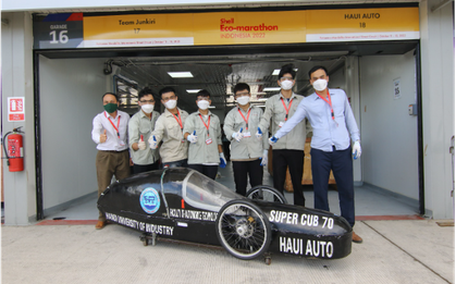 Hai đội Việt Nam đạt giải thưởng tại Shell Eco-marathon 2022