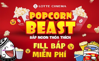 Lotte Cinema chơi lớn cùng cơn mưa bắp ngọt