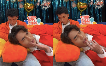 Lê Dương Bảo Lâm - HIEUTHUHAI tái ngộ trên sóng livestream: Ngủ "2 mình" mà cũng thu hút hàng ngàn lượt xem
