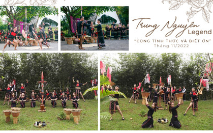 Ấn tượng hành trình "Cùng Tỉnh thức và Biết ơn" của Trung Nguyên Legend