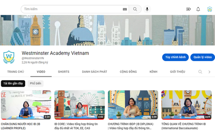 Kênh YouTube tại Việt Nam giải đáp chi tiết về chương trình Tú tài quốc tế IB