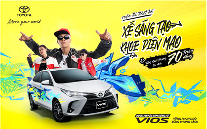 Cuộc thi thiết kế decal xe Toyota Vios với tổng giải thưởng lên đến 70 triệu đồng