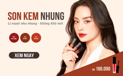 “Xin in4” son kem lì không khô môi: Có ngay son kem Nhung Cỏ Mềm!