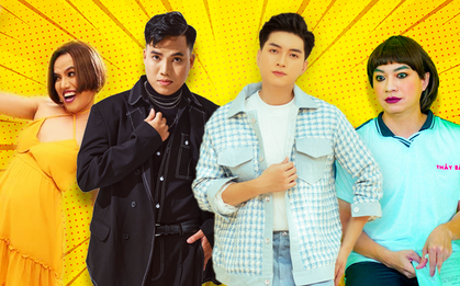 Bị chê thường xuyên giả gái, Duy Khương & Hữu Đằng bất ngờ "thẳng băng" trở lại