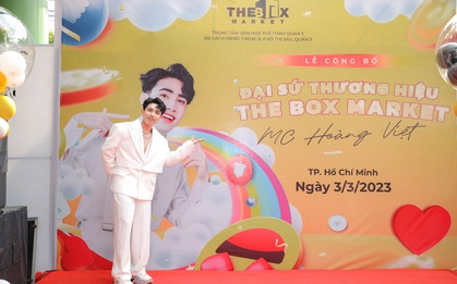 Hoàng Việt trở thành Đại sứ thương hiệu The Box Market ở tuổi 23