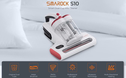 Máy hút đệm Smarock S10 diệt khuẩn tia UV giá chỉ hơn 1 triệu đồng