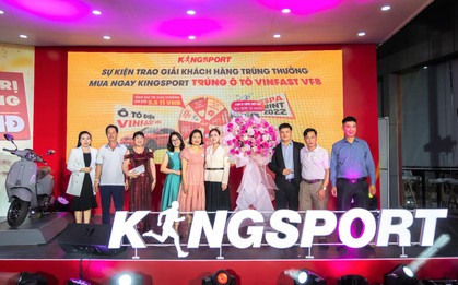 Lộ diện chủ nhân xe máy Vespa Sprint 2022 trị giá 78 triệu của chương trình “Mua ngay KingSport, trúng ô tô Vinfast VF8”