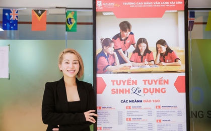 Sinh viên Cao đẳng Văn Lang Sài Gòn gặp gỡ chuyên gia làm đẹp Nguyễn Bảo Châu