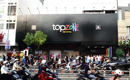 Cơ hội trúng iPhone, MacBook... đến 2 lần khi mua sắm tại TopZone