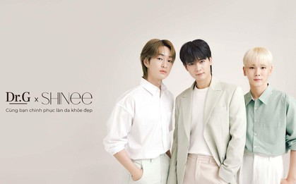 Dr.G công bố đại sứ thương hiệu mới: SHINee - idol thế hệ thứ 2 chưa bao giờ thôi “tỏa nắng”