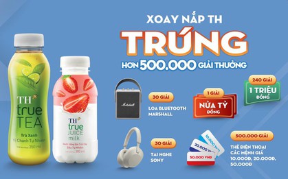 “Cơn lốc” hơn 500.000 quà tặng cực chất từ TH thổi bay nắng nóng ngày hè
