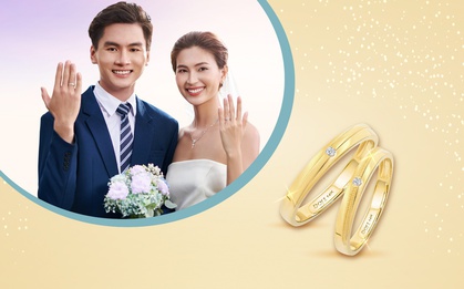 Xu hướng nhẫn cưới kim cương lên ngôi
