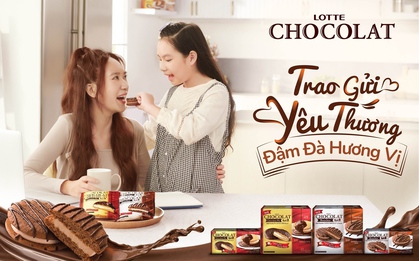 Bánh Bouchee LOTTE CHOCOLAT vị Socola mới “khuấy đảo” các gia đình Việt mùa hè này
