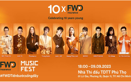 Dàn line-up đỉnh cao lan tỏa sức nóng trước thềm FWD Music Fest 2023