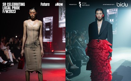 Dahan Phương Oanh và loạt người mẫu YG KPLUS lần đầu sải bước trên sàn runway Tôn vinh Giá trị Việt