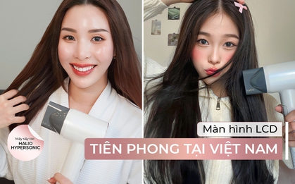 Cơn sốt máy sấy tóc màn hình LCD tiên phong tại Việt Nam