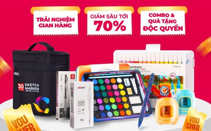 Văn Phòng Phẩm Deli - Thương hiệu hàng đầu trên sàn thương mại điện tử Shopee