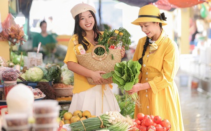 Một sớm đi chợ cùng con gái, nghệ sĩ Chiều Xuân, Lê Khanh gợi lại bao giá trị vàng