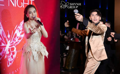 Isaac như "nam thần", Giang Hồng Ngọc quyến rũ khi biểu diễn tại "Shynh Shine Night 2023" của Shynh Group