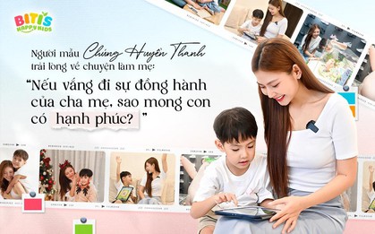 Người mẫu Chúng Huyền Thanh trải lòng về chuyện làm mẹ: "Nếu vắng đi sự đồng hành của cha mẹ, sao mong con có hạnh phúc?"