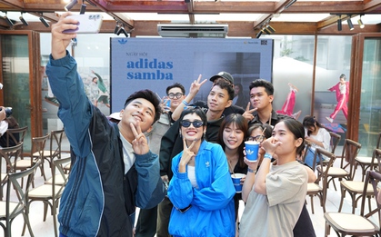 Xứng danh "đôi giày đại diện" đầu năm 2024, adidas Originals Samba “phủ sóng” sự kiện giới trẻ với phong cách cực chất