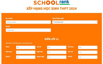 Giấy khen không còn là duy nhất, SchoolRank “thăng hạng” trong lòng 2k6
