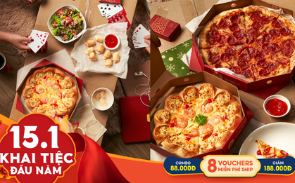Mở tiệc khai Xuân, Pizza Hut “lì xì” loạt deal giảm 50% độc quyền trên ShopeeFood