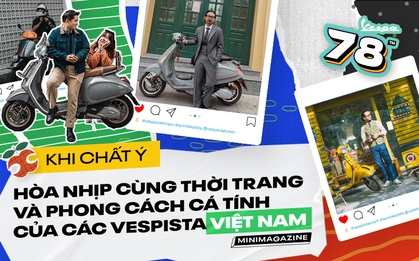 Khi chất Ý hòa nhịp cùng thời trang và phong cách cá tính của các Vespista Việt Nam