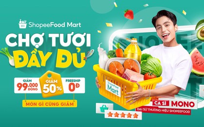ShopeeFood Mart “chốt sổ” tháng 6 bằng phiên chợ online ngập tràn sản phẩm tươi ngon và ưu đãi khủng