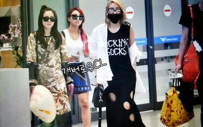 Dara (2NE1) “khư khư” nón lá Việt Nam khi về đến Hàn Quốc