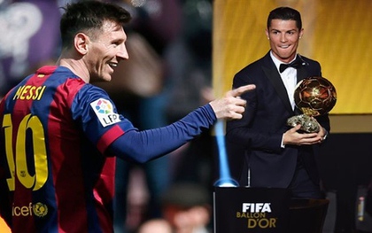 Messi thăng hoa, Ronaldo tụt dốc không phanh sau "cột mốc" QBV 2014
