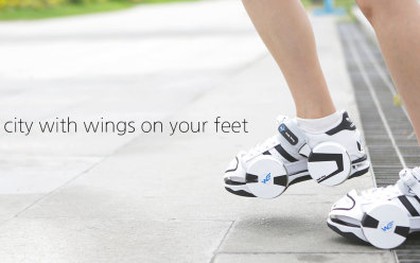 Walk Wings: Biến đôi giày của bạn thành patin chỉ trong... một nốt nhạc