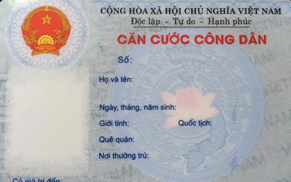 Làm thẻ căn cước công dân, cần những giấy tờ gì?