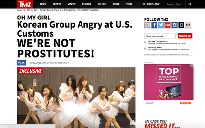 BBC, TMZ liên tục đưa tin về việc nhóm nhạc Hàn bị nhầm là gái gọi