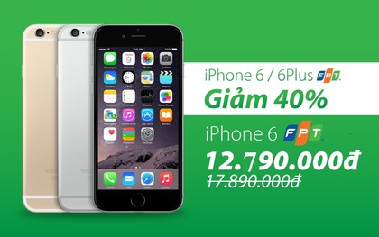 iPhone 6/6S FPT bất ngờ hạ giá tới 3 triệu hút người dùng